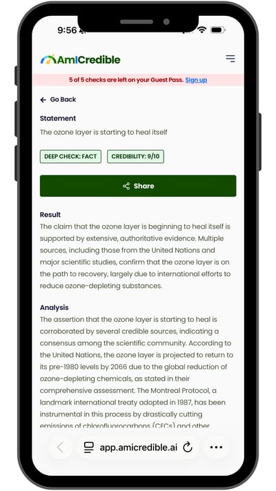 The Credibility Platform - AmICredible